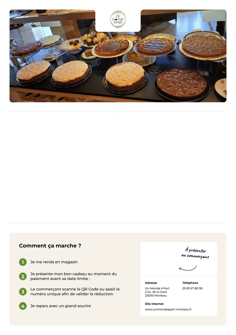 Aperçu du bon cadeau (email)